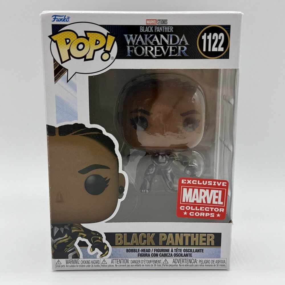 Funko POP! Marvel: Black Panther Wakanda Forever #1122 Collector Corps Exclusive